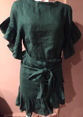 isabel marant delicia ruffle dress