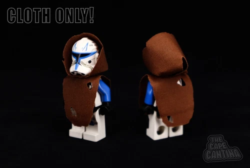 DELUXE Custom Cloth Poncho Cape for LEGO Star Wars Hawkbat Battalion Minifigure