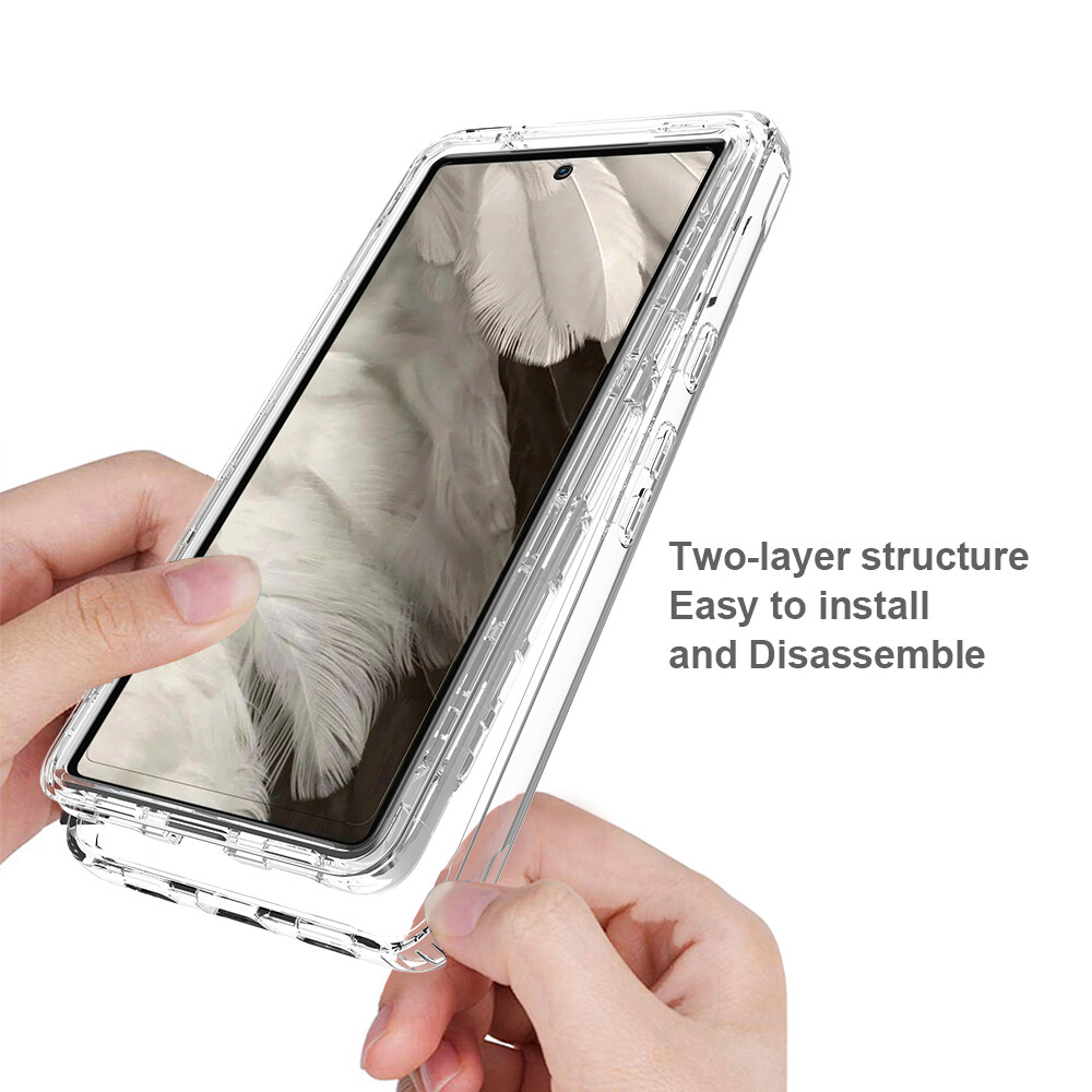 Custodia Robusta Full Body Universale Per Google Pixel 7/8/9 Con Protezione Schermo Inclusa