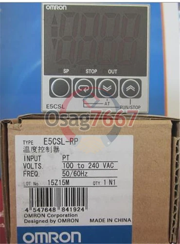 ONE Omron E5CSL-RP E5CSLRP Temperature Controller 100-240VAC