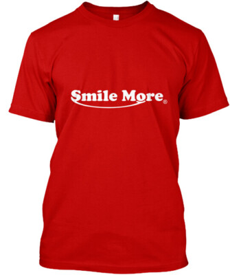 Roman Atwood Smile More T-Shirt Made in the USA Size S to 5XL