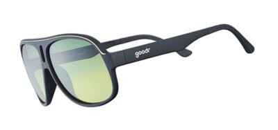 Goodr Super Flys Sunglasses Dirks Inflation Station Run Bike Cycle Box + Pouch
