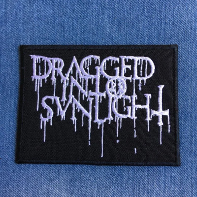 DRAGGED INTO SUNLIGHT embroidered patch Primitive Man Lord Mantis Coffinworm