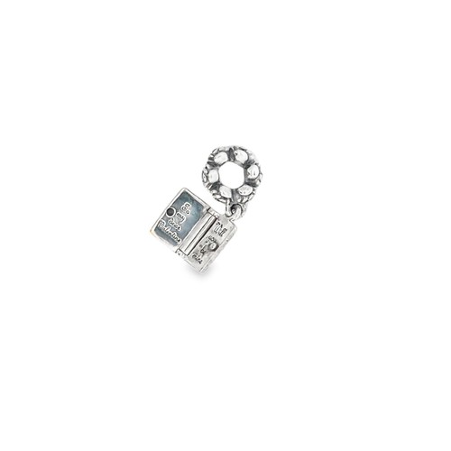 Pandora 925 #791246 Love Note Valentine Heart dangle book slide bead charm NEW - Picture 4 of 4