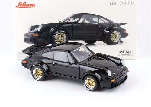 1976 PORSCHE 911 934 RSR COUPE BLACK 1:18 SCALE BY SCHUCO - Afbeelding 3 van 5