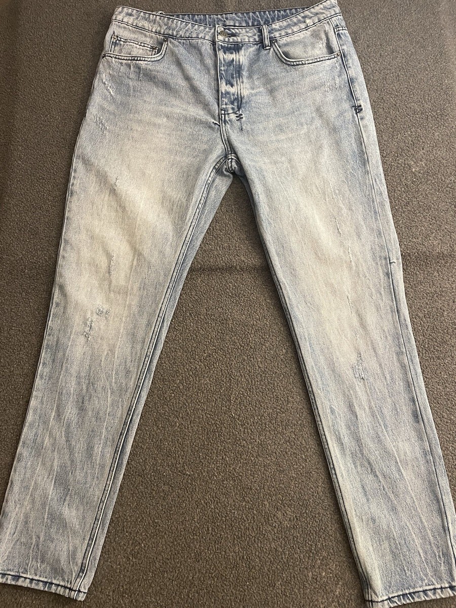Ksubi サイズ32早い者勝ち‼️ Ksubi Chitch++ Jeans Light Wash Blue Size 38 x 32 Distressed