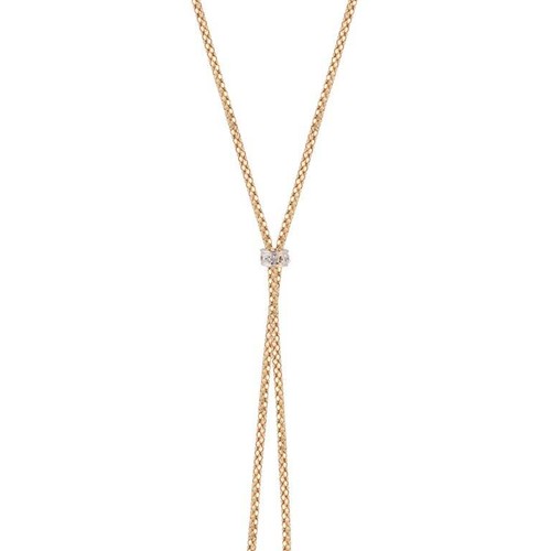 Collana con ciondolo goccia Y oro perle dei mari del sud nere diamanti 0,10 carati - Foto 3 di 5