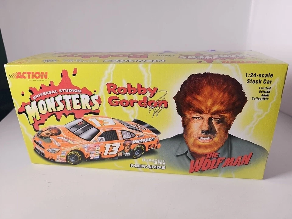 Nascar diecast, Robby Gordon #13, Monsters, 2000, Action Bank 1:24 Foto 2 de 4
