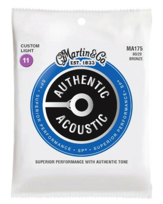 Martin MA175 (011-052) Superior Performance 80/20 Bronze - Gitarrensaiten