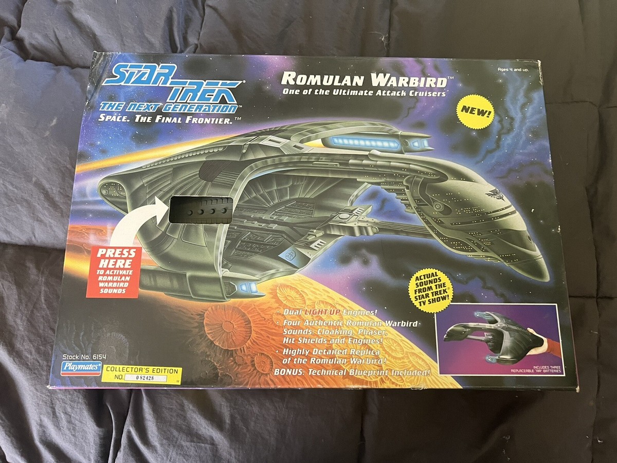 Vintage 1993 Playmates Star Trek The Next Generation ROMULAN