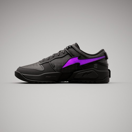 Nike RTFKT x Dunk Genesis Void Black - Men US Size 9 - Deadstock - Picture 2 of 9