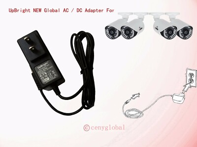 AC Adapter For Lorex 700TVL 960H Weatherproof Night Vision