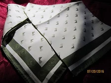 LUA 100TH Anniversary 1905-1995 NEW Silk Shaw Wrap Hip Wrap 3x3" 