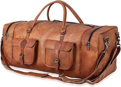 【即完アイテム】LEATHER HOLIDAY BAG Tuscany Leather TL Voyager Travel Bag Duffle TL142140