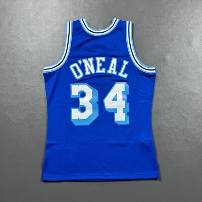 Maillot NBA Vintage Mitchell & Ness Shaquille O'Neal Lakers - Taille 56, Jaune, Neuf Avec étiquette