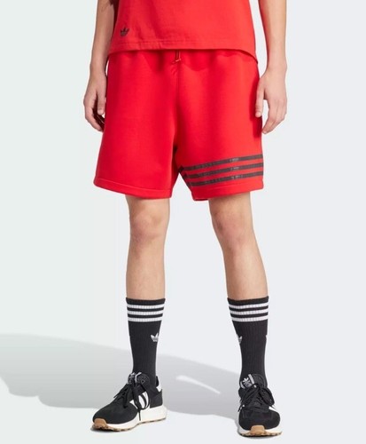 $50 ADIDAS Men's Street Neuclassic Red Shorts IS2828 Size Medium - Picture 3 of 3