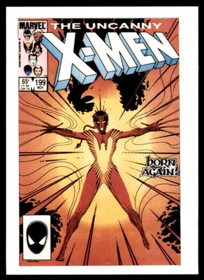 Comic Bilder - Uncanny X-Men 1990 - Serie 2 Karte - Ausgabe #199 01.11.85 Nr. 25