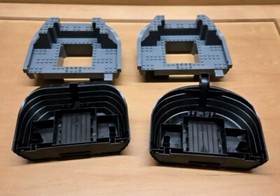 Lego Harry Potter 4768 The Durmstrang Ship Boat Hull Bow & Stern (4 Pcs)