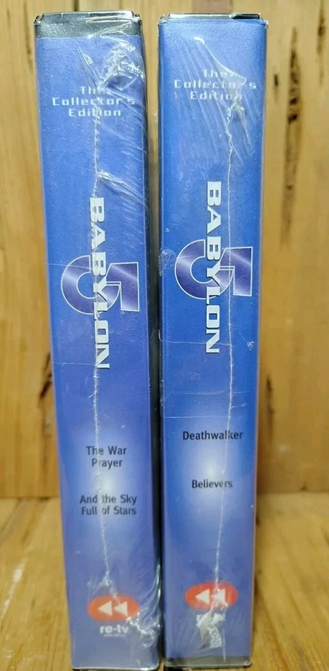 Babylon 5 The Collectors Edition VHS Factory Sealed Clamshell Set Of 2 - Image 3 of 4