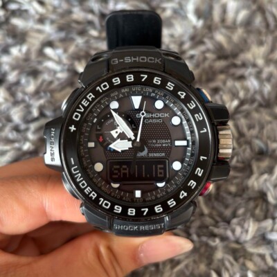 USED Excellent]Casio G-SHOCK Watch Gulfmaster Solar GWN-1000B-1AJF