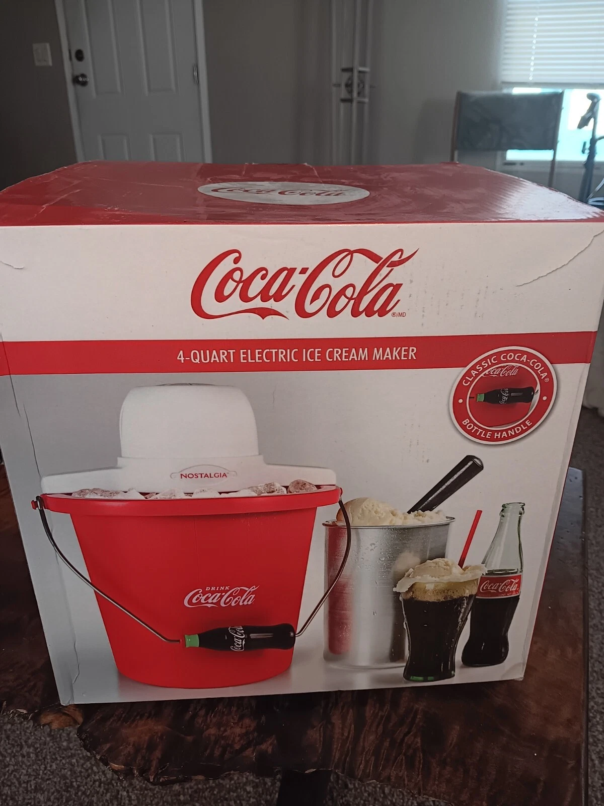 coca cola ice cream maker machine