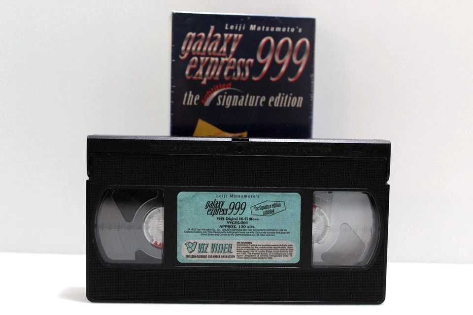 Galaxy Express 999 The Subtitled Signature Edition (VHS, 1996) - Image 3 of 4