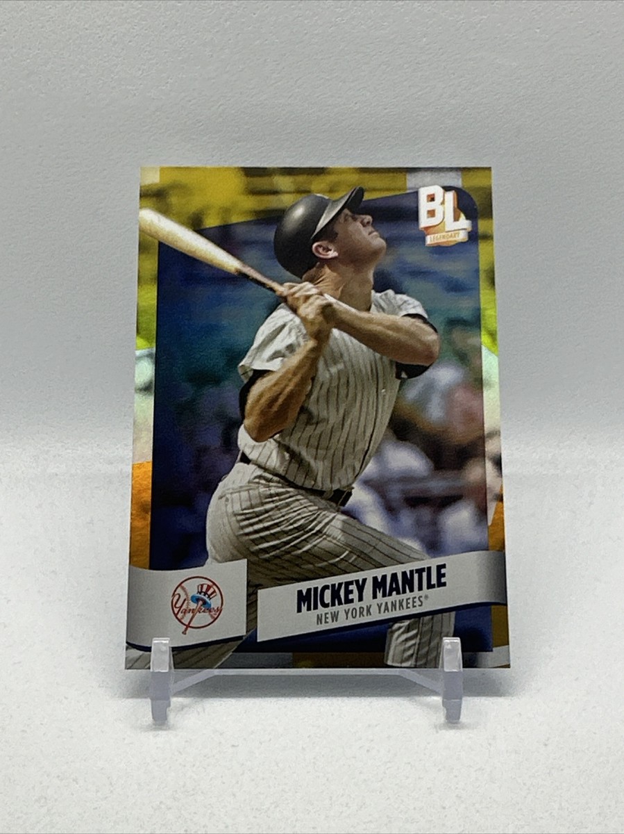 2024 Topps Big League Mickey Mantle Gold Foil SSSP Legendary 310