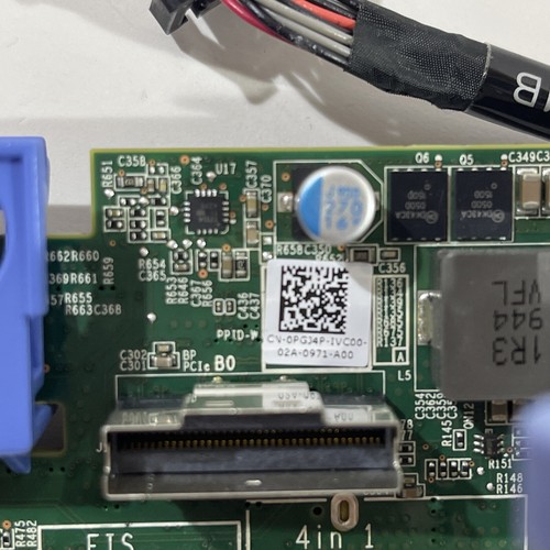 DELL R640 10 Bay 2.5" NVME SFF Backplane Expansion Board PGJ4P W/ CABLE 013J2R - Picture 6 of 7