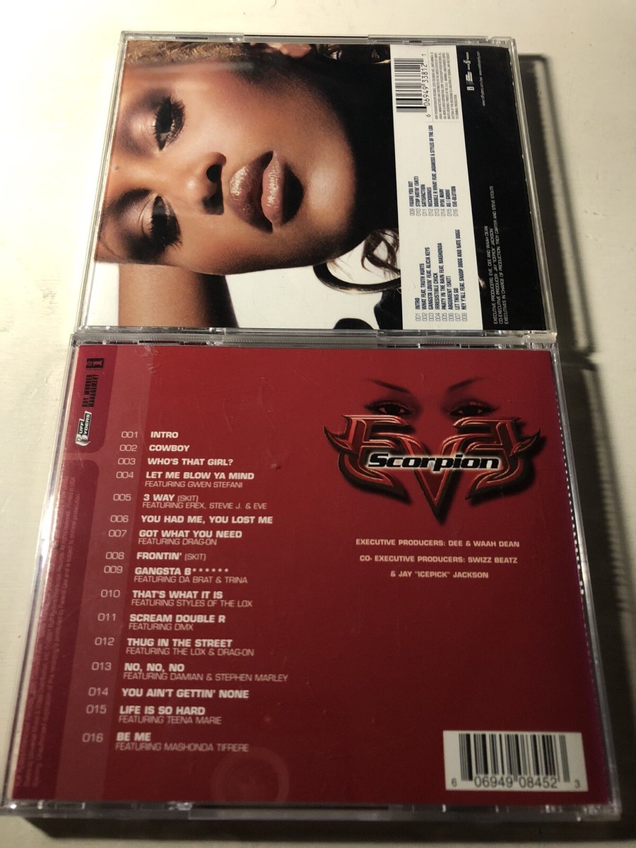 Eve - Scorpion (2001) Eve-olution (2002) Music CD Interscope