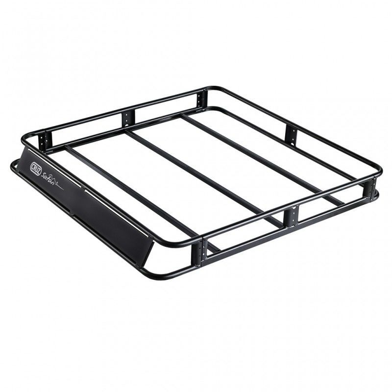 Galerie de toit pour Jeep Cherokee 2002-2007 avec barres longitudinales en alu noir - 2