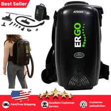 Backpack Vacuum Blower Atrix VacBP1 Hepa Filtration Commercial Cleaning 8qt Vac