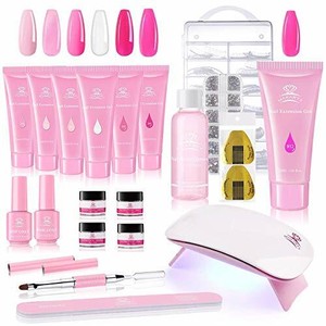 poly gel nail kit makartt bundle extension build