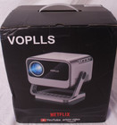 M10-VOPLLS-TKS VOPLLS 4K Projector WiFi & Bluetooth, 3D Dolby Audio - Netflix