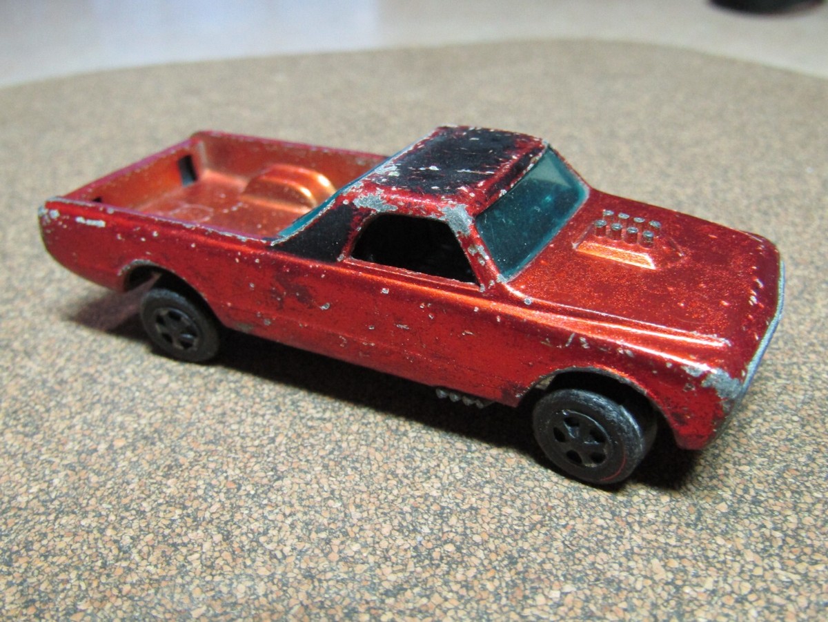 Hot Wheels 1967 Custom Fleetside, an original redline, try an
