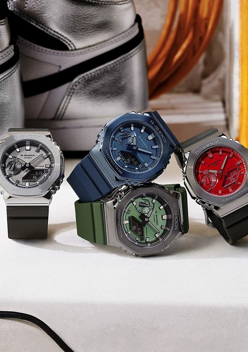 CASIO G-SHOCK Quartz GM-2100-1AJF Men's Watch Metal Covered LED