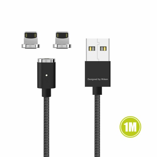 WSKEN Mini 2 Magnetic Micro Type-C Charge Cable For iPhone 12 11 Samsung Android - Picture 33 of 36