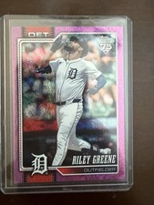 2026 Topps Series 1 - Riley Greene #209 Pink Holo Foil