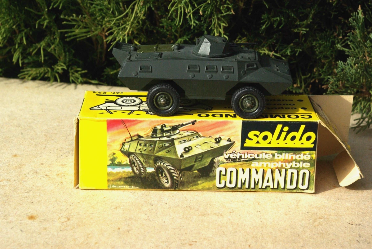 SOLIDO VEHICULE MILITAIRE Camion Dodge 6X6 N° 242 Jsm16 EUR 8,00 - FR