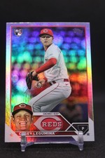 Casey Legumina #US277 2023 Topps Update Rainbow Foil Cincinnati RedsRC Rookie