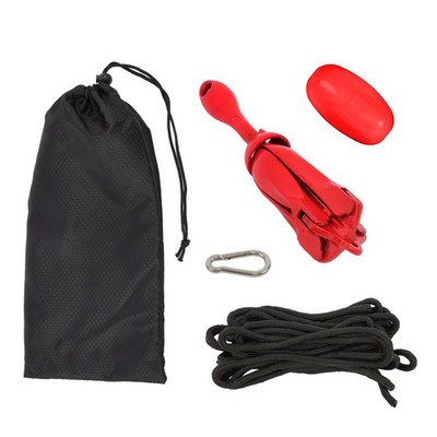 Complete 26.2 ft Rope & Buoy Folding Anchor Kit For Kayak PWC Boat Canoe US