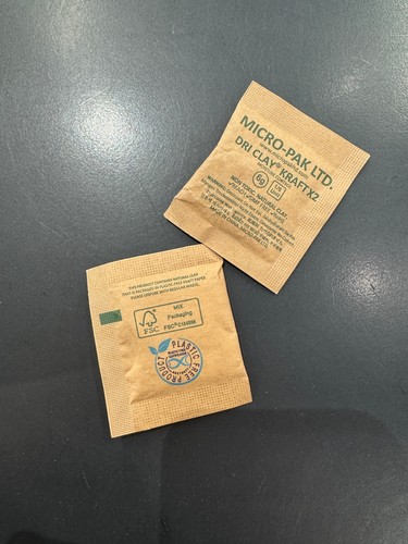 DESICCANT MICRO PAK 100pc+ LOT DRI CLAY NON TOXIC 6g/2g