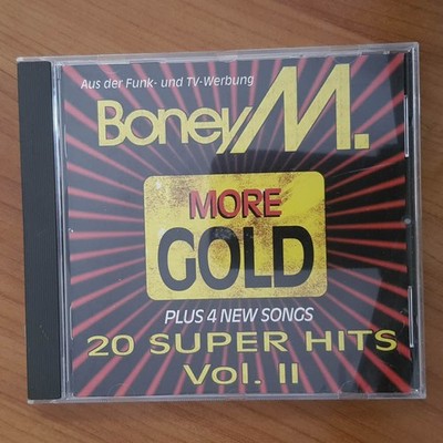 BONEY M more gold 20 super hits vol. ii SONOPRESS GERMANY EX/VG+ (CD Album, Pop)