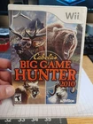 Cabela's Big Game Hunter 2010 -Nintendo Wii- Complete- Tested Working