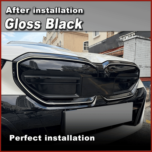 Parrilla frontal negra brillante con LED para BMW Serie 5 G60 i5 M60 G61 G68 2023+ - Imagen 5 de 13