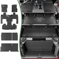 7-Seat Floor Mat Cargo Mat Trunk Liner For 2003-2017 Ford Expedition Navigator