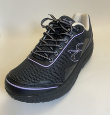 Gravity Defyer G  Defy Mighty Walk Women  s 9 Black Purple VersoShock Shoes