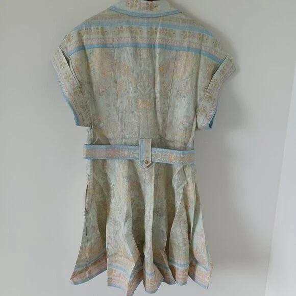 Mini camisa de vestir estilo Zimmermann de lino (2 vestidos) Foto 4 de 4