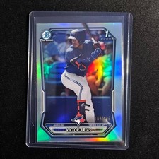 🦷SC 2026 BOWMAN CHROME PROSPECT 1ST REFRACTOR /499 VICTOR ARIAS