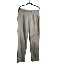 Brooks Brothers Milano Fit Advantage Chino Stretch Pants Mens 32x32 Khaki Tan