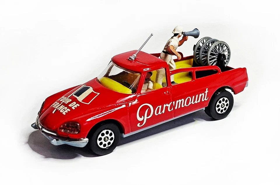 Corgi Toys Nr. 510 Citroen DS  Tour de France  + Fensterbox - Bild 3 von 4